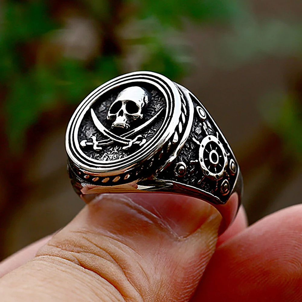 Pirate Skull Ring