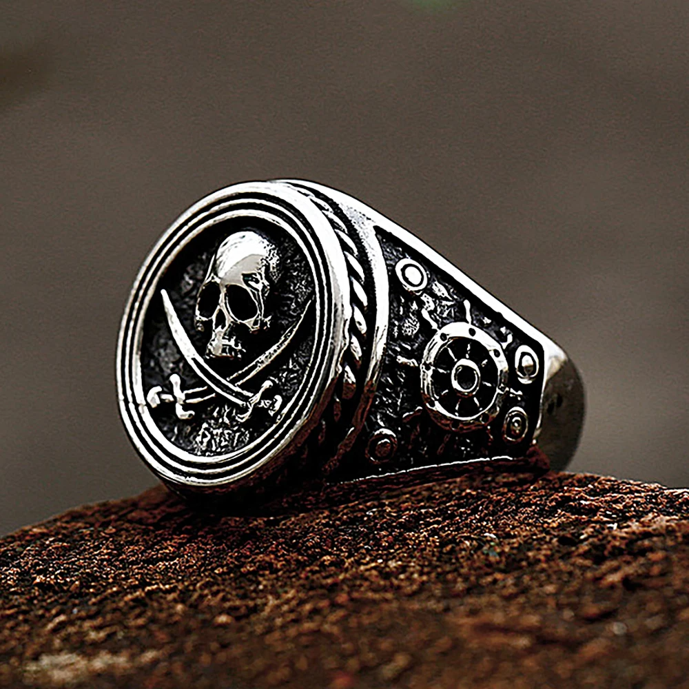 Pirate Skull Ring
