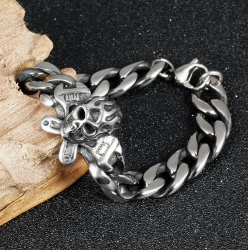 Gothic Skull Bracelet
