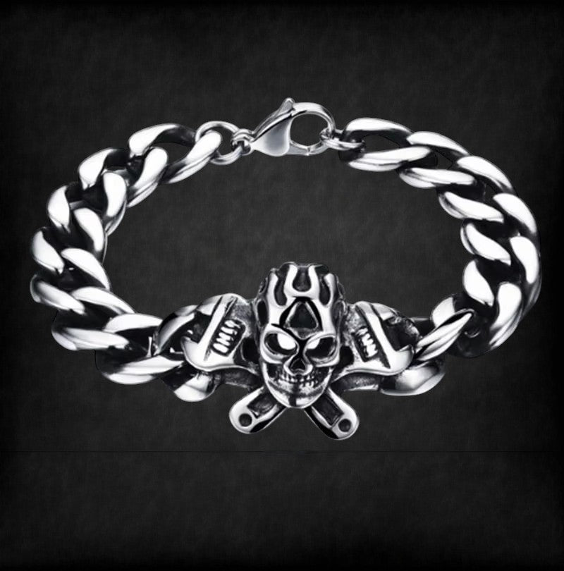 Gothic Skull Bracelet