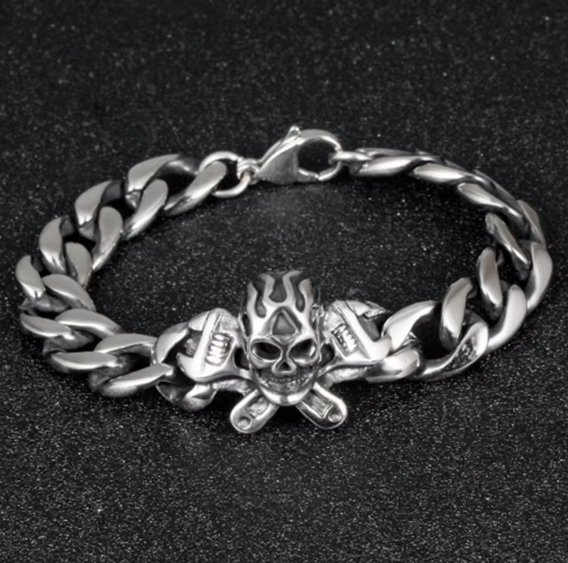 Gothic Skull Bracelet
