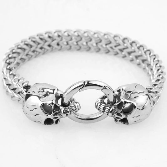 Silver Skull Bracelets
