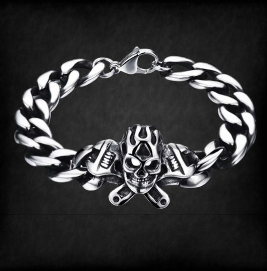 Gothic Skull Bracelet